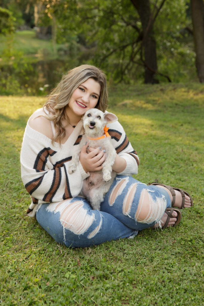 Kendal outdoor senior session fall